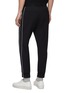 Back View - Click To Enlarge - SOLID HOMME - Piped outseam jogging pants