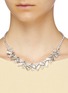  - LANE CRAWFORD VINTAGE ACCESSORIES - Diamanté geometric necklace