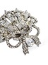 Detail View - Click To Enlarge - LANE CRAWFORD VINTAGE ACCESSORIES - Diamanté fan ribbon brooch