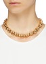 Figure View - Click To Enlarge - LANE CRAWFORD VINTAGE ACCESSORIES - Cross knot effect necklace