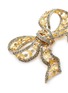 Detail View - Click To Enlarge - LANE CRAWFORD VINTAGE ACCESSORIES - Diamanté bow brooch