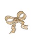Main View - Click To Enlarge - LANE CRAWFORD VINTAGE ACCESSORIES - Diamanté bow brooch