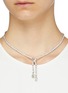 Figure View - Click To Enlarge - LANE CRAWFORD VINTAGE ACCESSORIES - Diamanté fringe drop necklace