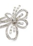 Detail View - Click To Enlarge - LANE CRAWFORD VINTAGE ACCESSORIES - Diamanté cutout flower brooch