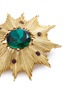 Detail View - Click To Enlarge - LANE CRAWFORD VINTAGE ACCESSORIES - Gemstone sunburst brooch
