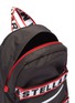 Detail View - Click To Enlarge - STELLA MCCARTNEY - Textile hook-and-loop logo strap kids backpack