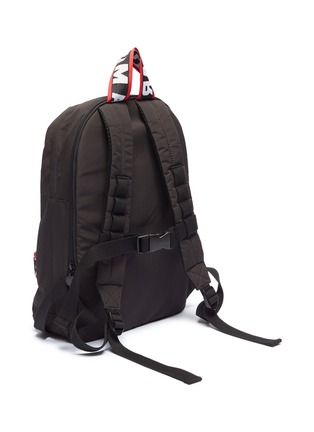 Figure View - Click To Enlarge - STELLA MCCARTNEY - Textile hook-and-loop logo strap kids backpack