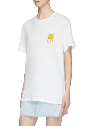 Front View - Click To Enlarge - RAG & BONE - Pig print unisex T-shirt