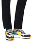 Figure View - Click To Enlarge - ADIDAS - 'Yung-96' colourblock patchwork sneakers
