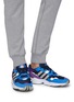 Figure View - Click To Enlarge - ADIDAS - 'Yung-96' colourblock patchwork sneakers
