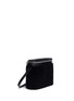 Front View - Click To Enlarge - KARA - 'Stowaway' large shearling leather bag