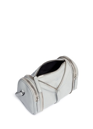 Detail View - Click To Enlarge - KARA - 'Double Date' convertible leather crossbody bag