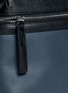 Detail View - Click To Enlarge - KARA - Small colourblock leather backpack