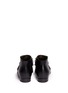 Back View - Click To Enlarge - LANVIN - Screw rivet leather ankle boots