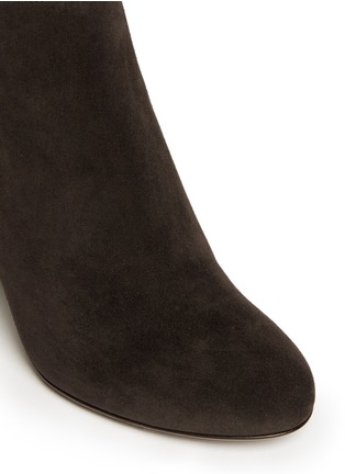 Detail View - Click To Enlarge - LANVIN - Suede and shagreen leather ankle Chelsea boots