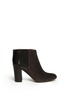 Main View - Click To Enlarge - LANVIN - Suede and shagreen leather ankle Chelsea boots