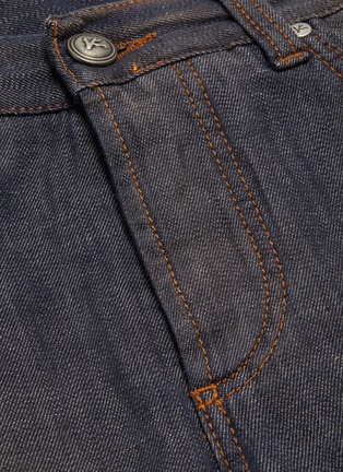  - ISAIA - Cotton-linen straight leg jeans