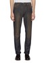 Main View - Click To Enlarge - ISAIA - Cotton-linen straight leg jeans