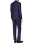 Back View - Click To Enlarge - ISAIA - 'Gregorio' stripe wool suit