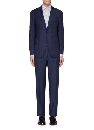 Main View - Click To Enlarge - ISAIA - 'Gregorio' stripe wool suit