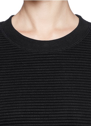Detail View - Click To Enlarge - RAG & BONE - 'Sloane' textured sweatshirt 