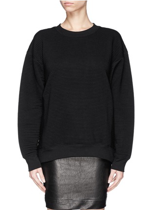 Main View - Click To Enlarge - RAG & BONE - 'Sloane' textured sweatshirt 