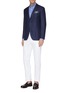 Figure View - Click To Enlarge - ISAIA - 'Sailor' wool-silk blazer