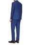 Back View - Click To Enlarge - ISAIA - 'Gregorio' tartan plaid wool suit