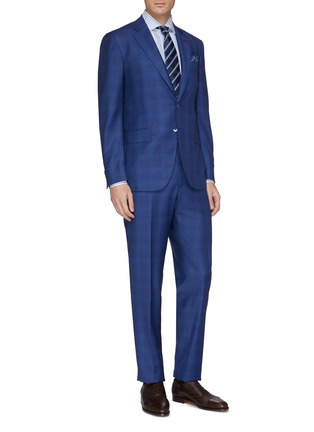 Figure View - Click To Enlarge - ISAIA - 'Gregorio' tartan plaid wool suit