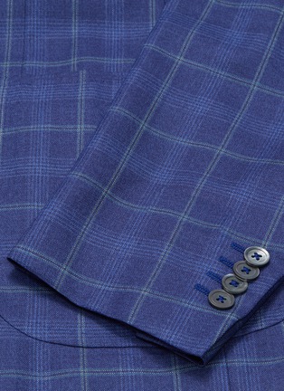  - ISAIA - 'Cortina' tartan plaid wool blazer