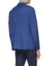 Back View - Click To Enlarge - ISAIA - 'Cortina' tartan plaid wool blazer