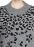 Detail View - Click To Enlarge - RAG & BONE - 'Isadora' leopard intarsia wool-alpaca-mohair sweater