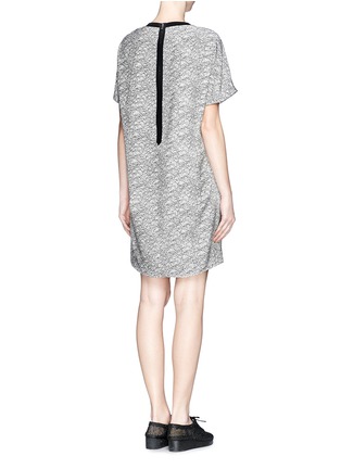 Back View - Click To Enlarge - RAG & BONE - 'Lafayette' lace print oversize dress