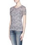 Front View - Click To Enlarge - RAG & BONE - 'The Classic' lace print T-shirt