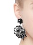 Figure View - Click To Enlarge - MIRIAM HASKELL - Crystal flower wheel drop earrings