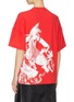 Back View - Click To Enlarge - ANGEL CHEN - Koi fish graphic print unisex T-shirt