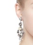 Figure View - Click To Enlarge - MIRIAM HASKELL - Crystal pearl filigree drop earrings