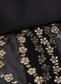 Detail View - Click To Enlarge - HAIDER ACKERMANN - Floral appliqué mesh hem silk camisole dress