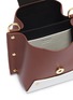Detail View - Click To Enlarge - YUZEFI - 'Mini Delila' oversized ring leather bucket bag