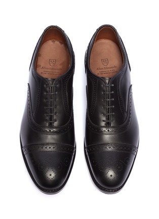 Detail View - Click To Enlarge - ALLEN EDMONDS - 'Strand' leather brogue Oxfords
