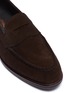 Detail View - Click To Enlarge - ALLEN EDMONDS - 'Mercer Street' suede penny loafers