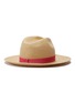 Figure View - Click To Enlarge - YESTADT - 'Nomad' packable straw fedora hat