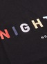  - ÊTRE CÉCILE - 'Night Owl' slogan print oversized T-shirt