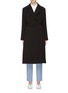 Main View - Click To Enlarge - THEORY - Belted crepe trench coat