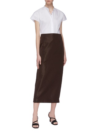 Figure View - Click To Enlarge - THEORY - Pencil skirt