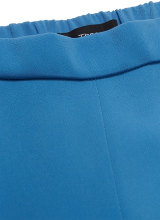 Detail View - Click To Enlarge - THEORY - 'Basic Pull On' slim fit crepe pants