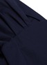 Detail View - Click To Enlarge - THEORY - Ruched sleeve off-shoulder dress