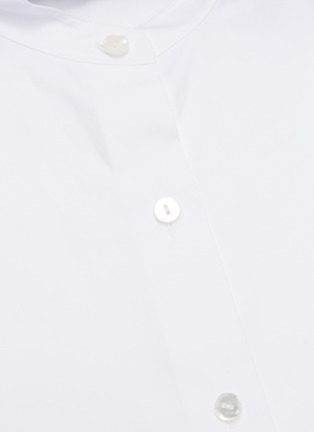  - THEORY - Mandarin collar short sleeve shirt