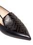 Detail View - Click To Enlarge - NICHOLAS KIRKWOOD - Point-toe studded leather slip-ons