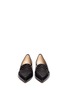 Figure View - Click To Enlarge - NICHOLAS KIRKWOOD - Point-toe studded leather slip-ons